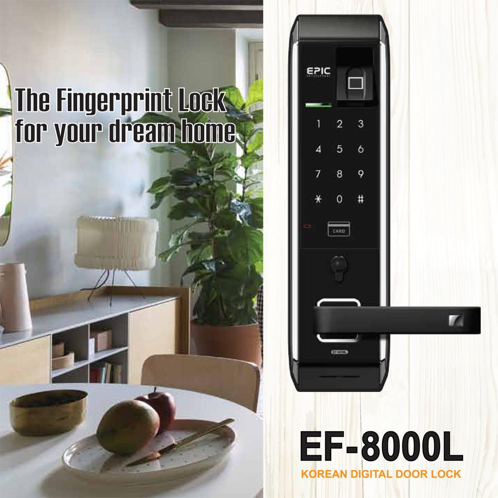 Epic EF-8000L Fingerprint Digital Door Lock