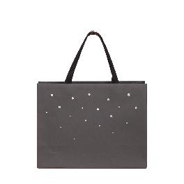 Premium Kraft Bag with shiny rhinestones