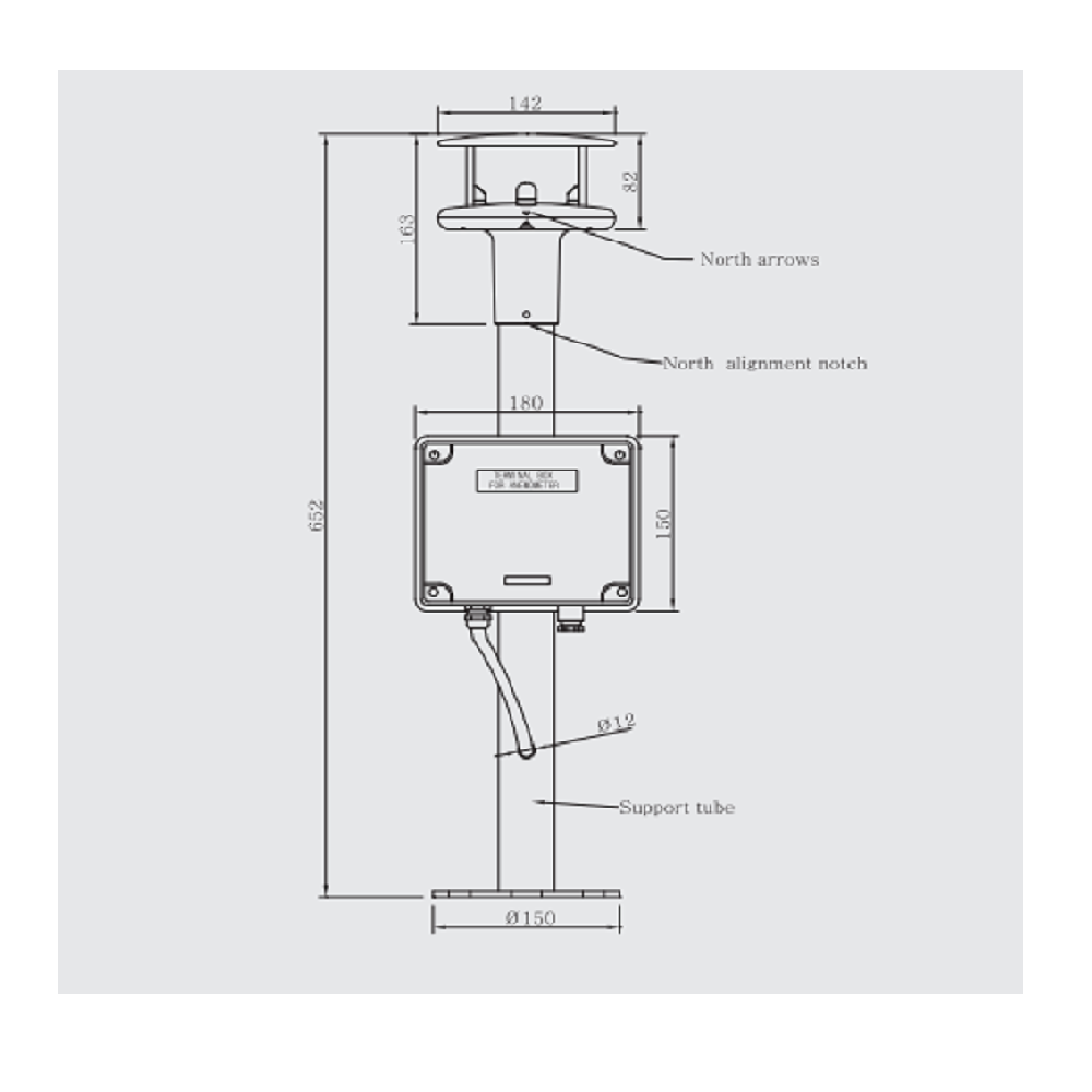 Wind Transmitter (ultra-sonic Type)