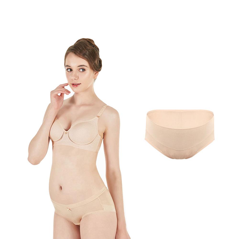 CECEMOM CPT7700 (Beige 100 Size) Pregnancy Baby Pregnant Women Maternity Panty