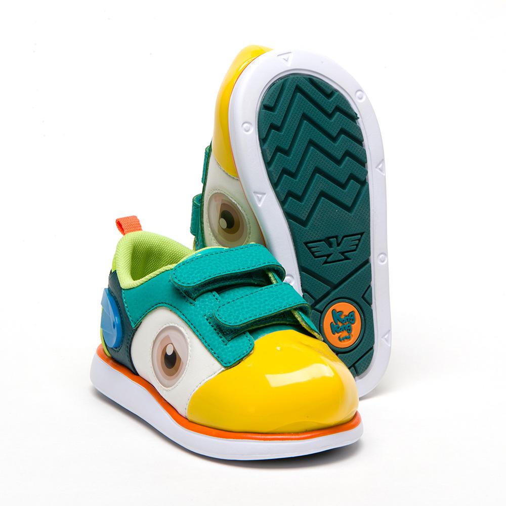 LED Infant Children's Sneakers Perry Green