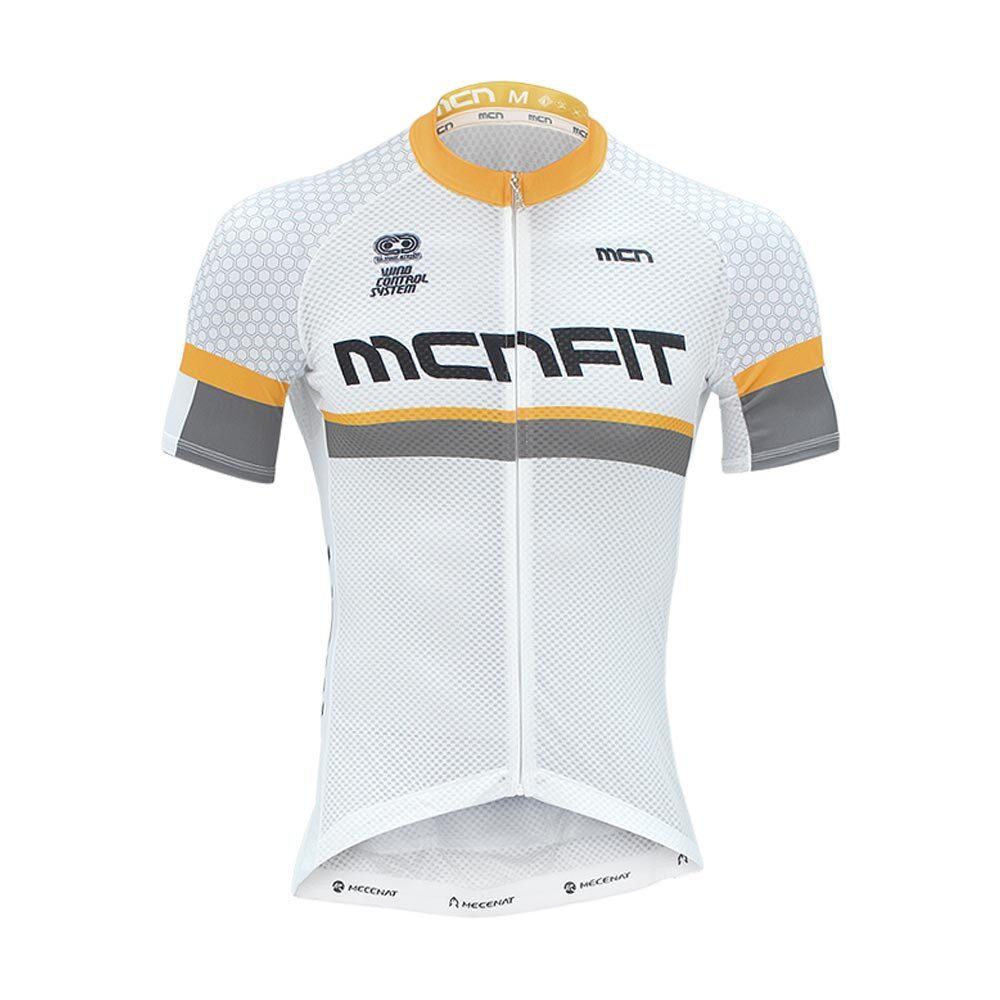 CJS-LUMEN WHITE  UV protction short sleeve cycling jersey