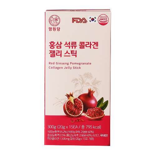 Red Ginseng Pomegranate Collagen Jelly Stick | Korean red ginseng, red ginseng, ginseng powder, ginseng extract, ginseng slices saponin, gensenoside, collagen jelly stick, pomogranate jelly stick, inner beauty deer antler extract, energy ball, Fermented protein shake, oatmeal shake, one meal substitue gift, family members, healthy snacks, women's gift healthy food, healthy snack, k-food