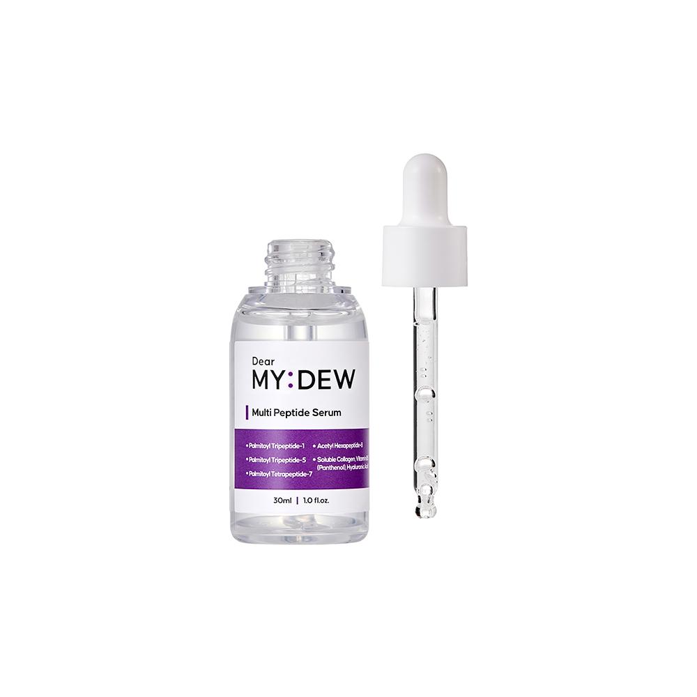 DearMYDEW Multi Peptide Complex Serum with Vegan Collagen, Niacinamide, Hyaluronic Acid for Anti-Agi