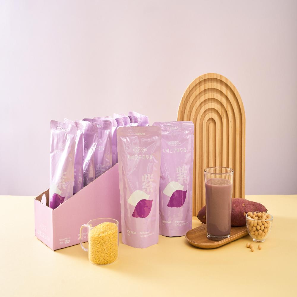 Sweet Purple Potato Morning Soy Milk