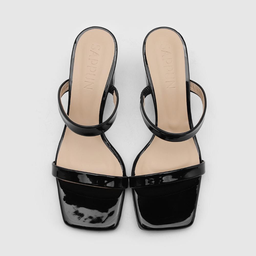 Ponita Double strap Mule Slipper (2/6cm)